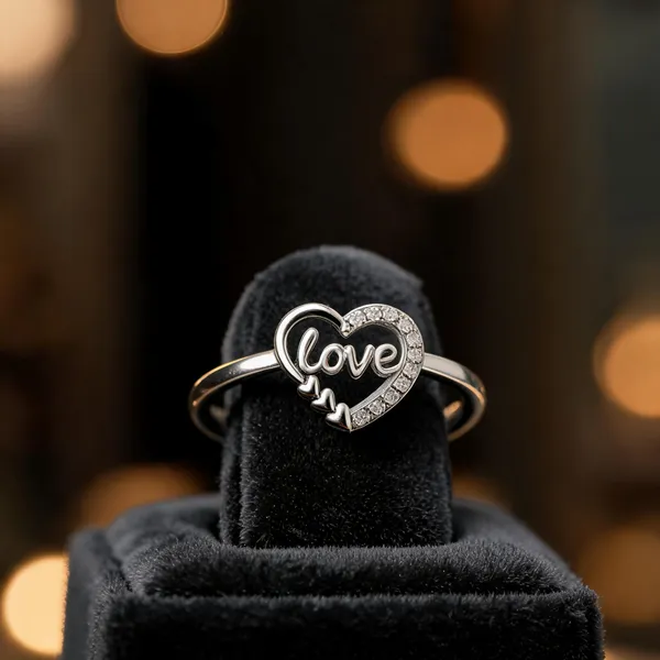 Love'S_Embrace_Enchanting_Heart_Diamond_Rings_In_Sterling_Silver