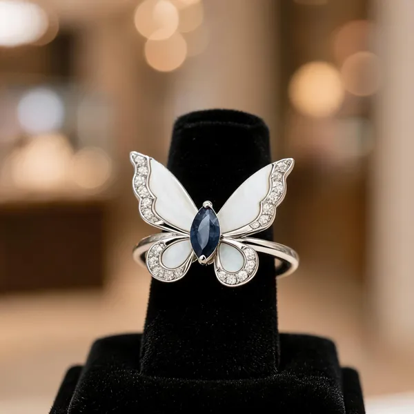 Enchanting_Sapphire_Butterfly_Rings_In_Timeless_Silver_Elegance