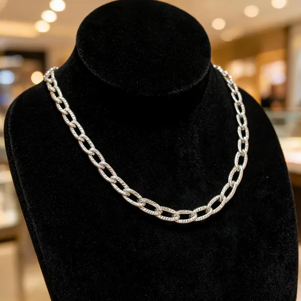 925_Sterling_Silver_Oval_Link_Chain_For_Men_Women_Hallmarked_Sterling_Silver