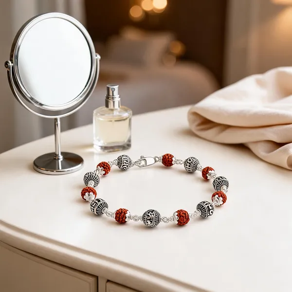 Rudraksha_Silver_Bracelet_925_Sterling_Silver_S_K_Jewellers