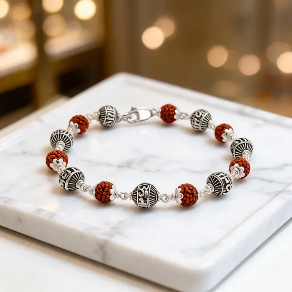 Rudraksha_Silver_Bracelet_925_Sterling_Silver_S_K_Jewellers