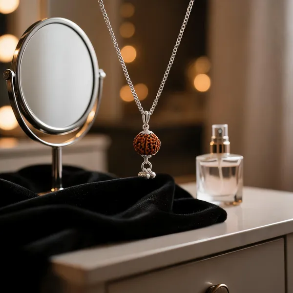 Rudraksha_Silver_Pendant_925_Sterling_Silver_S_K_Jewellers