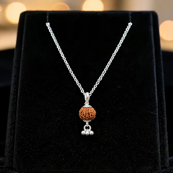 Rudraksha_Silver_Pendant_925_Sterling_Silver_S_K_Jewellers