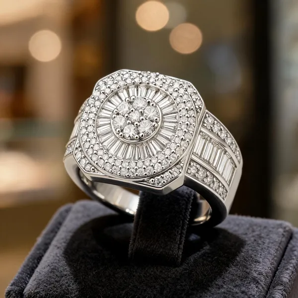 Diamond_Rings_Octagonal_Sunburst_Halo_With_Pave_Brilliance
