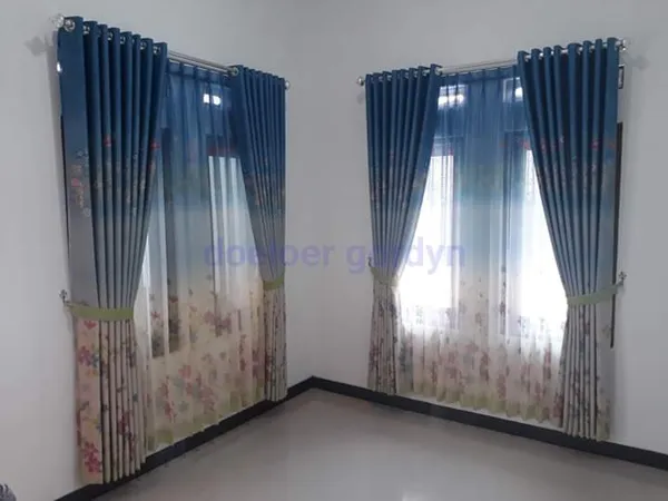 Blue_Jute_Curtain_For_Home_Decor