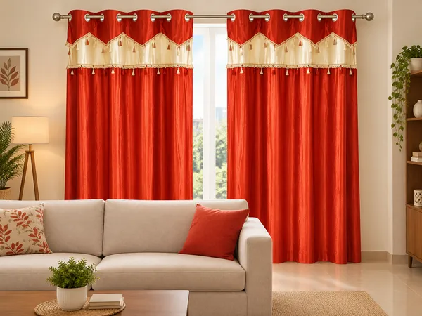 Red_Long_Crush_Fabric_Curtain_For_Home_Decor