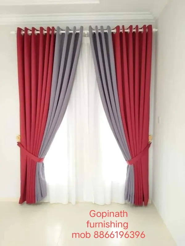Red_And_Grey_Long_Crush_Fabric_Curtain_For_Home_Decor