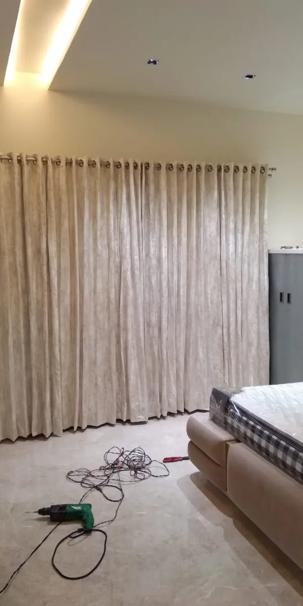 Fabric_Contemporary_Textured_Eyelet_Curtain_Panels