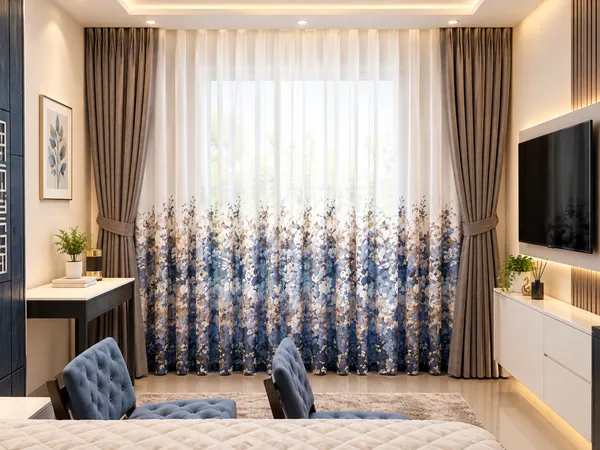 Grey_And_White_Blackout_Fabric_Curtain_For_Home_Decor