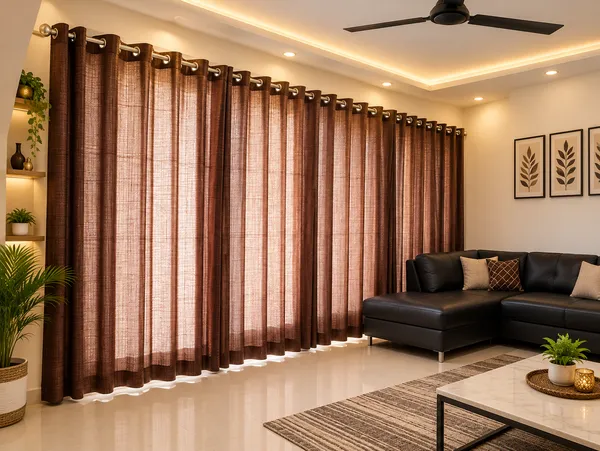 Brown_Crush_Fabric_Curtain_For_Home_Decor