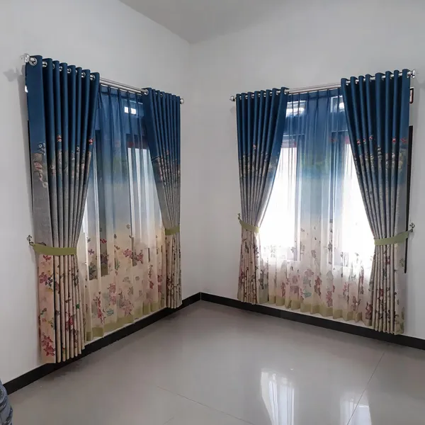 Blue_Jute_Curtain_For_Home_Decor