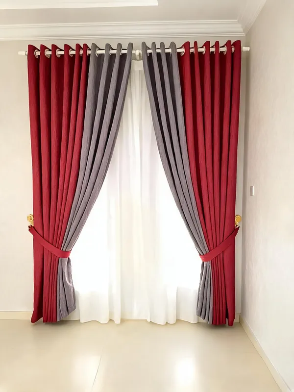Red_And_Grey_Long_Crush_Fabric_Curtain_For_Home_Decor