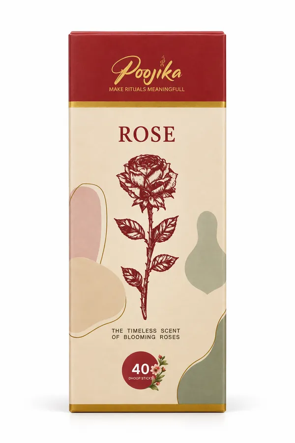 Poojika_Rose_Fragrance_Dhoop_Sticks_40_Count