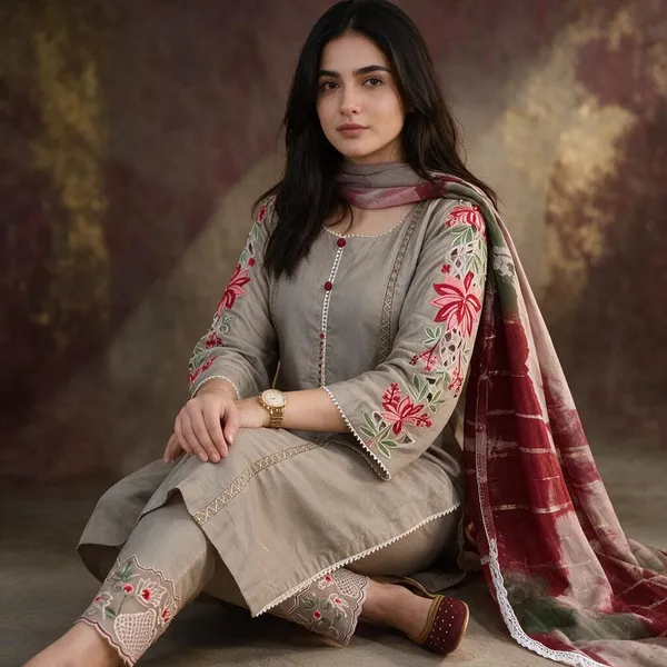 Grey_Silk_Unstiched_Suit_Set_For_Women