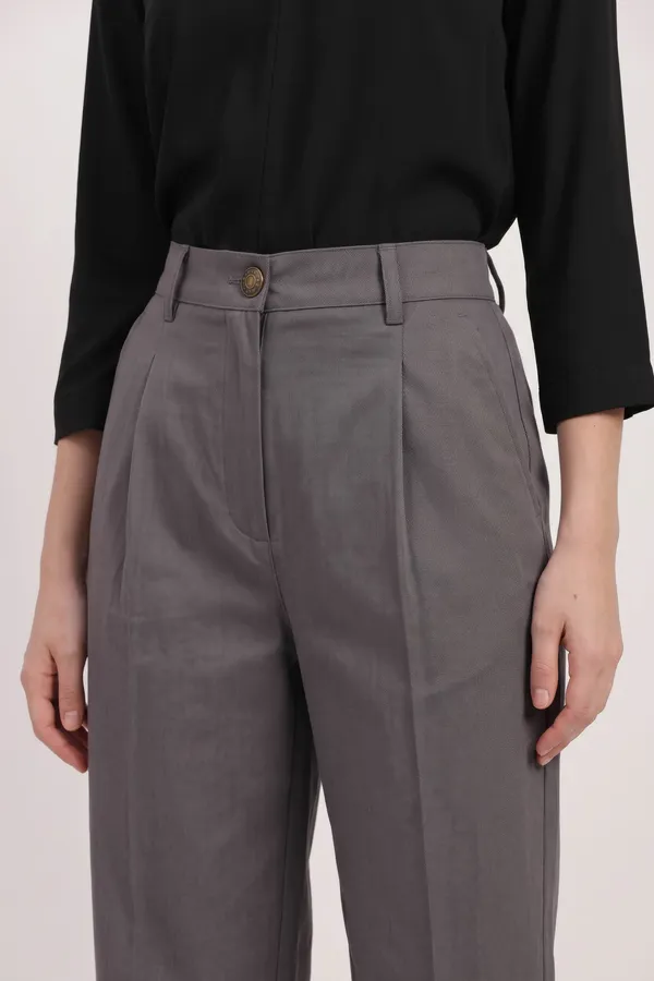 Grey_Cotton_High_Rise_Wide_Leg_Trousers_For_Women