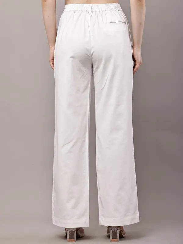 White_Cotton_Wide_Leg_Trousers_For_Women