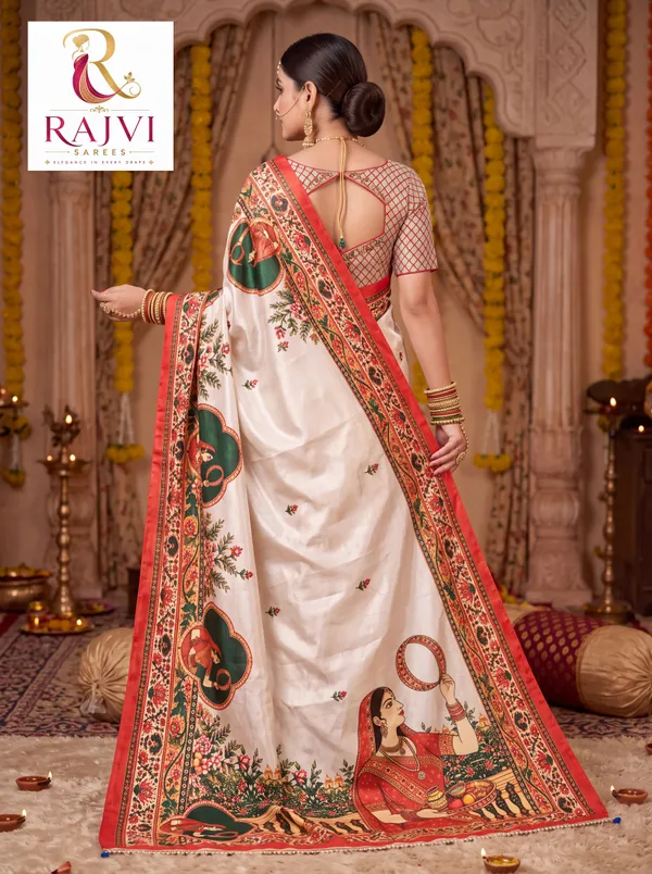 Multi_Color_Best_Quality_Chinon_Karva_Choth_Saree