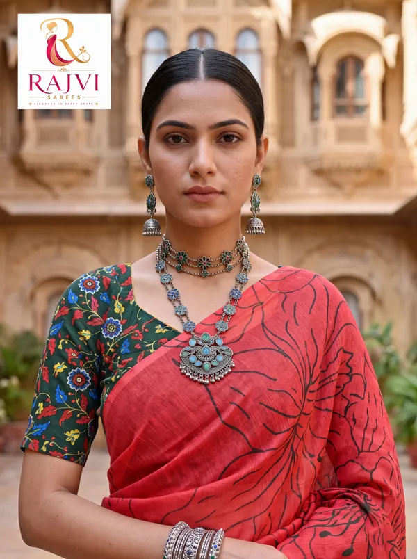 Red_And_Green_Machiing_Official_Lilan_Saree