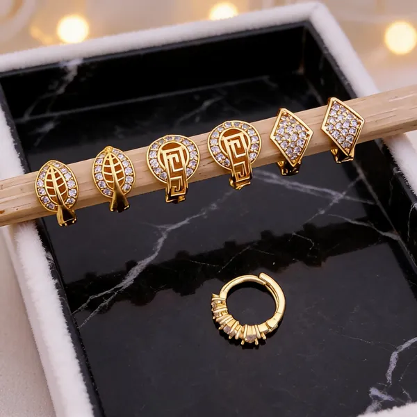 Gold_Brass_Rhinestone_Hoop_Earrings_Set_For_Women