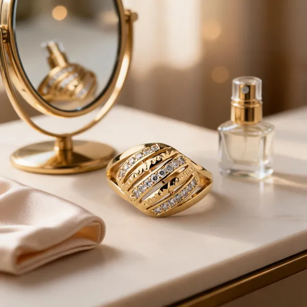 Gold_Brass_Crystal_Embellished_Statement_Ring_Set_For_Women