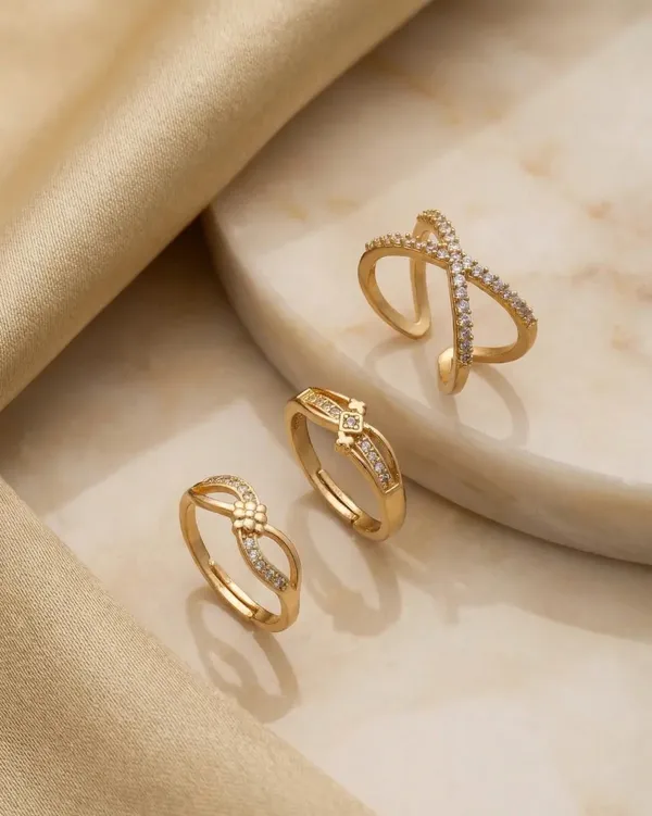 Gold-Tone_Rhinestone_Ring_Set_for_Women