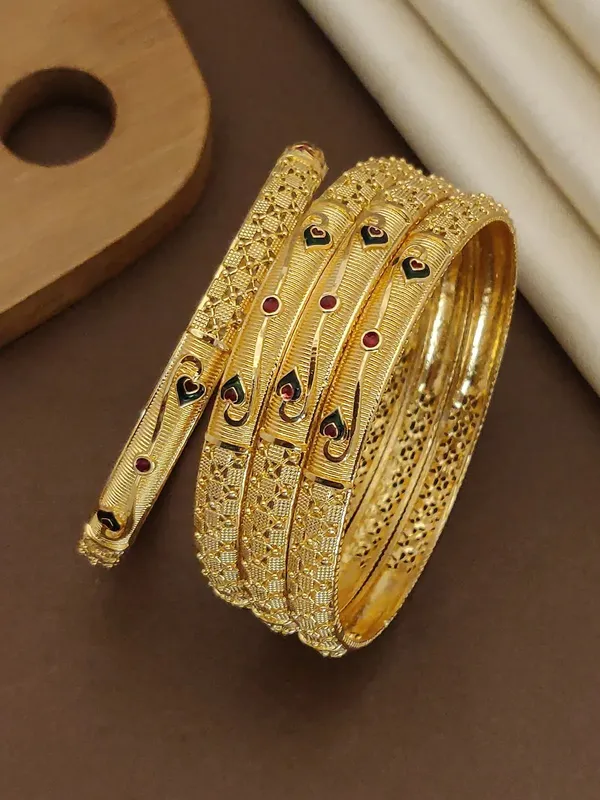 Gold_Tone_Embellished_Bangles_Set_for_Women