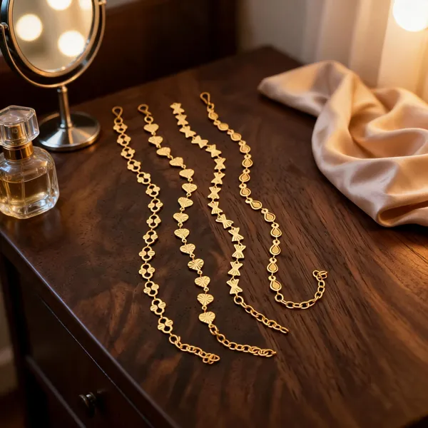 Gold_Brass_Decorative_Waist_Chain_Set_For_Women