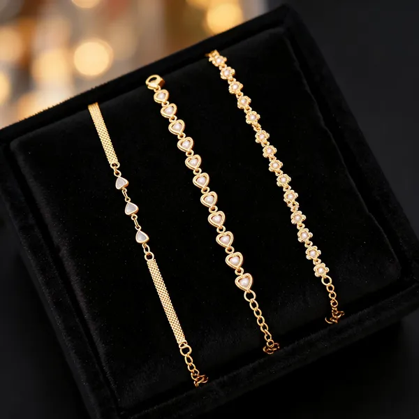Gold_Brass_Stone_Studded_Chain_Bracelet_Set_For_Women
