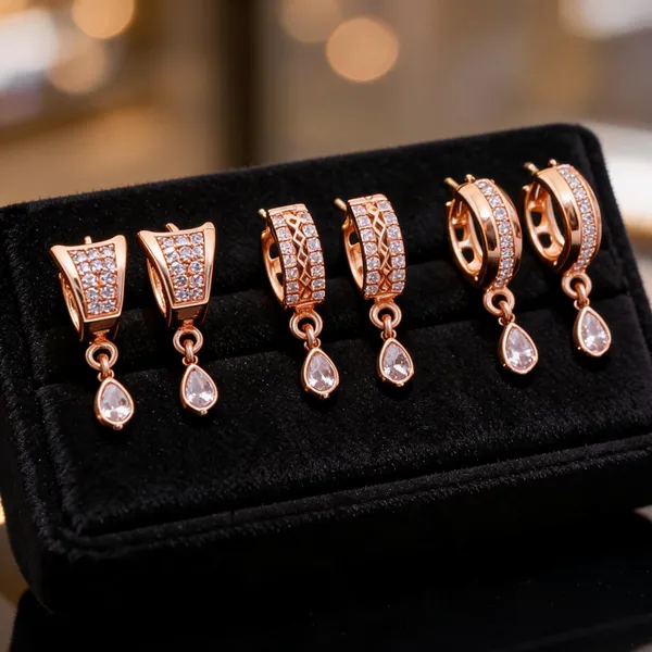Rose_Gold_Brass_Crystal_Hoop_Teardrop_Drop_Earrings_For_Women