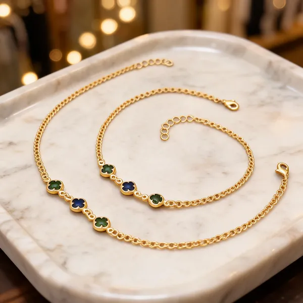 Gold_Brass_Multicolour_Stone_Anklet_For_Women