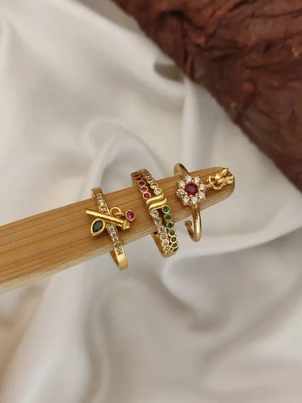 Gold_Tone_Multicolour_Stone_Ring_Set_for_Women