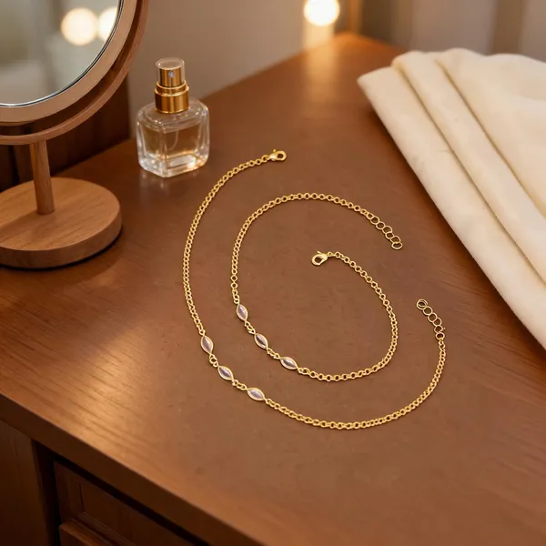 Gold_Brass_Oval_Stone_Necklace_And_Bracelet_Set_For_Women
