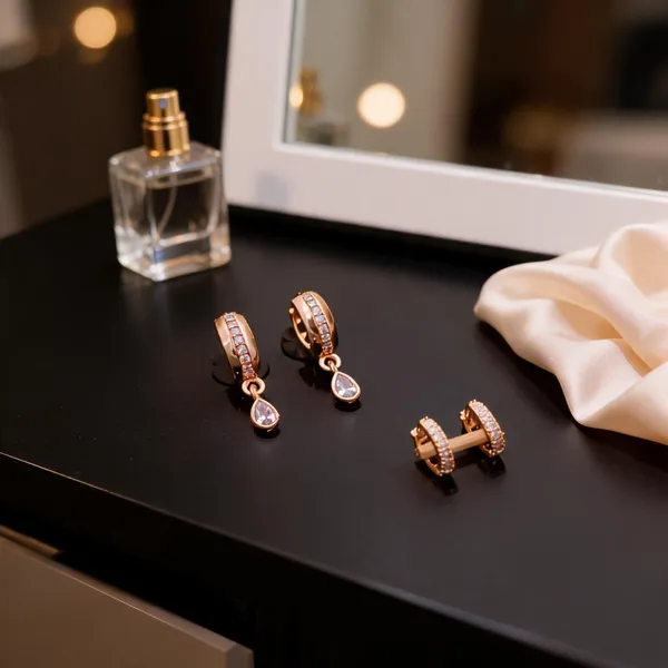 Rose_Gold_Brass_Stone_Studded_Hoop_Teardrop_Drop_Earrings_For_Women