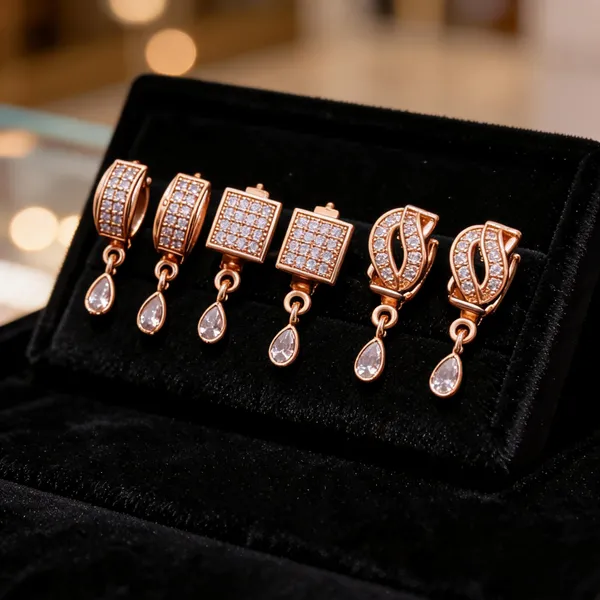 Rose_Gold_Brass_Stone_Studded_Teardrop_Drop_Earrings_For_Women