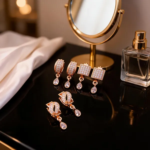 Rose_Gold_Brass_Stone_Studded_Teardrop_Drop_Earrings_For_Women