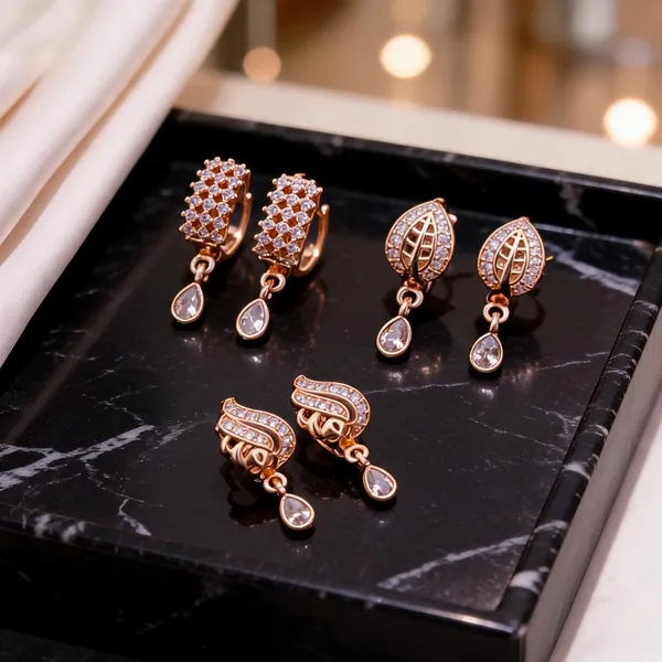 Rose_Gold_Brass_Openwork_Crystal_Teardrop_Drop_Earrings_For_Women