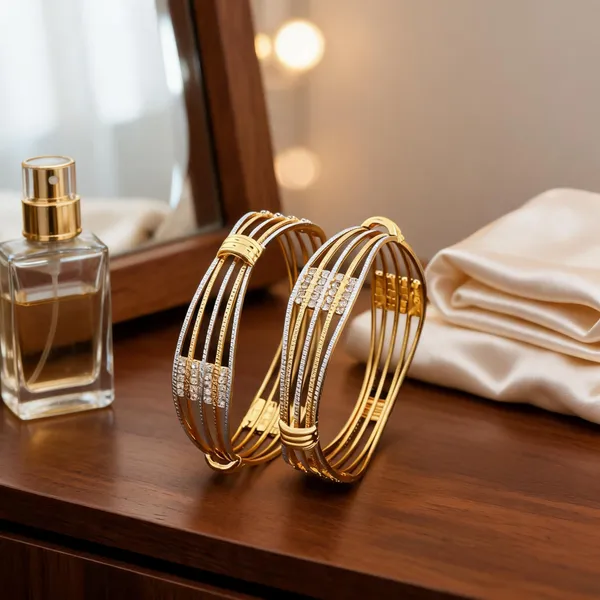 Gold_Tone_Brass_Multi_Row_Crystal_Bangle_For_Women