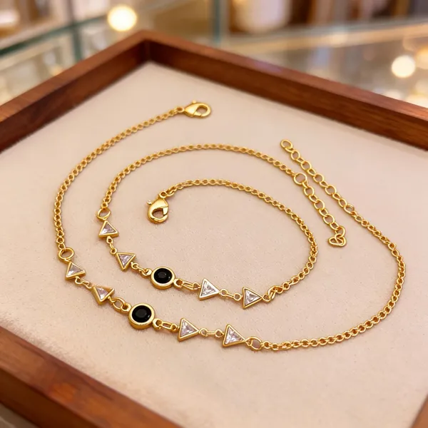 Gold_Brass_Geometric_Chain_Anklet_For_Women