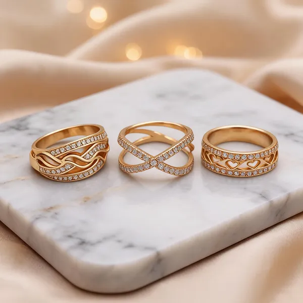 Gold_Brass_Rhinestone_Openwork_Ring_Set_For_Women