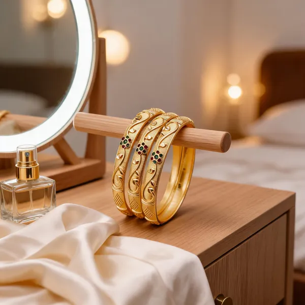 Gold_Brass_Traditional_Floral_Stone_Bangles_Set_Pack_Of_2