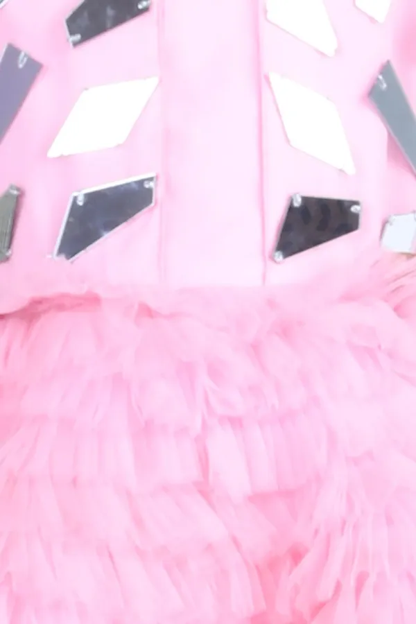 Net_Tulle_Dress_With_Acrylic_Handwork_On_Umpire_Pink
