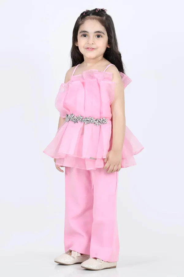 Organza_Top_Embellished_With_Swarovski_Broach_And_Matching_Pants_Baby_Pink