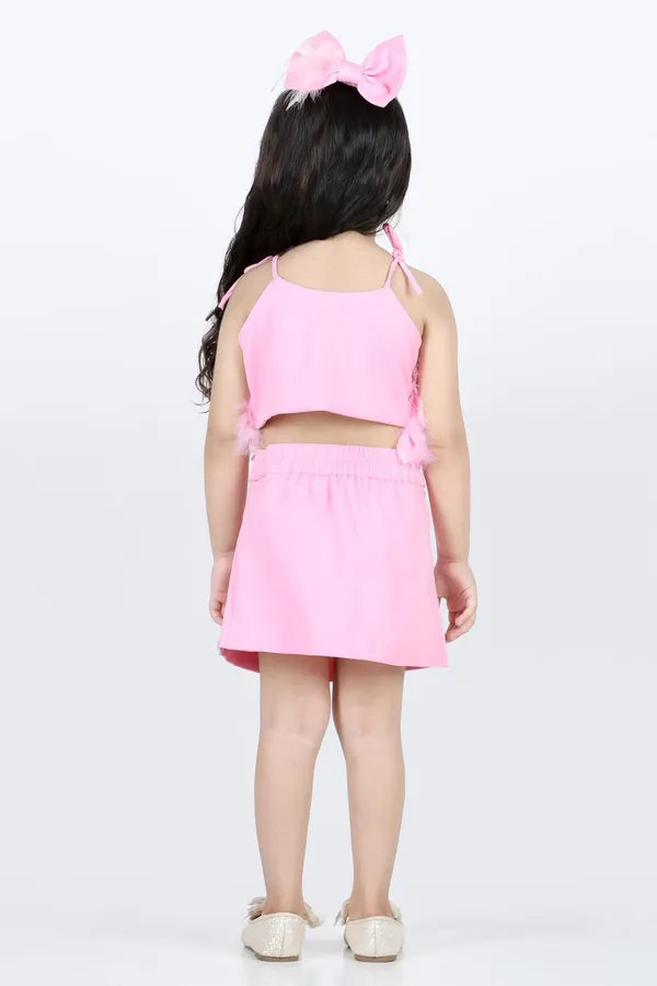 Feather_Top_And_Skirt_Baby_Pink