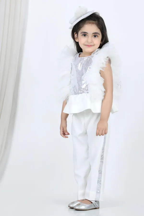 Peplum_Top_And_Pants_With_Sequin_Detailing_On_Empire_And_Pants_White