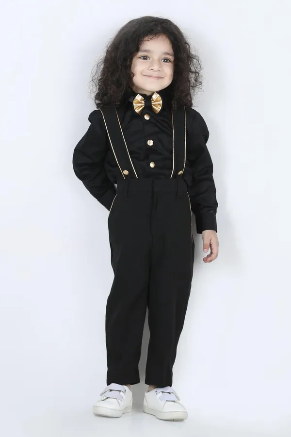 Suspender_Pant_Shirt_Bow_Set_Black