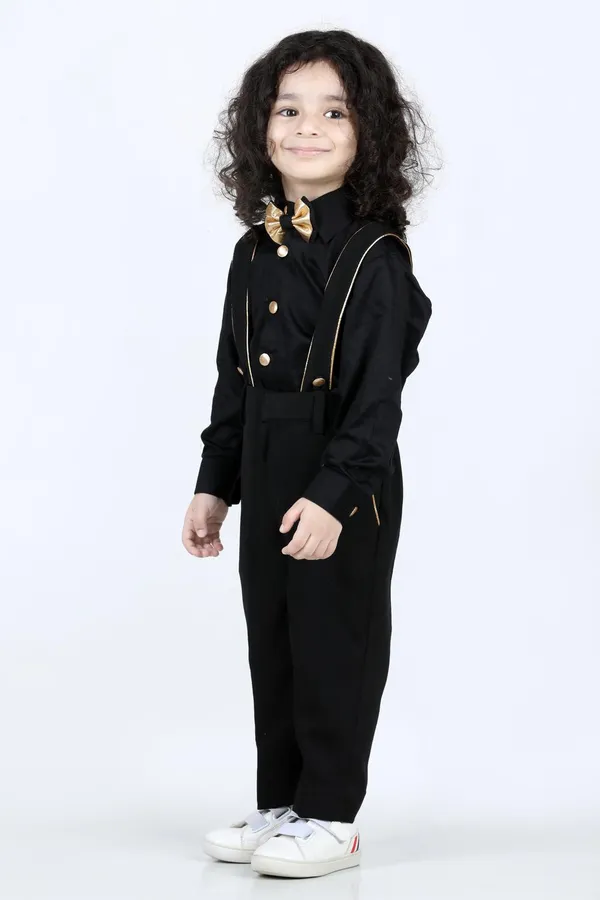 Suspender_Pant_Shirt_Bow_Set_Black
