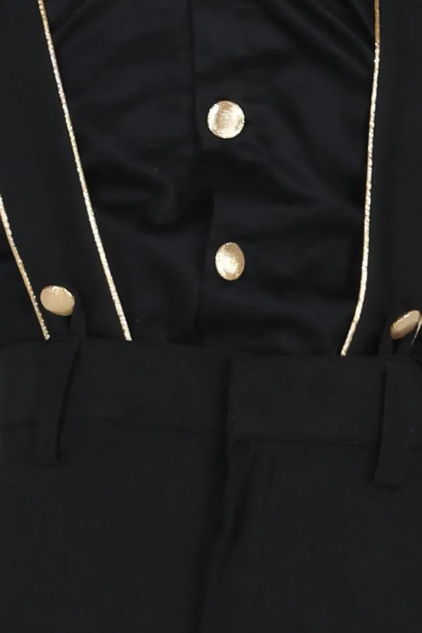 Suspender_Pant_Shirt_Bow_Set_Black