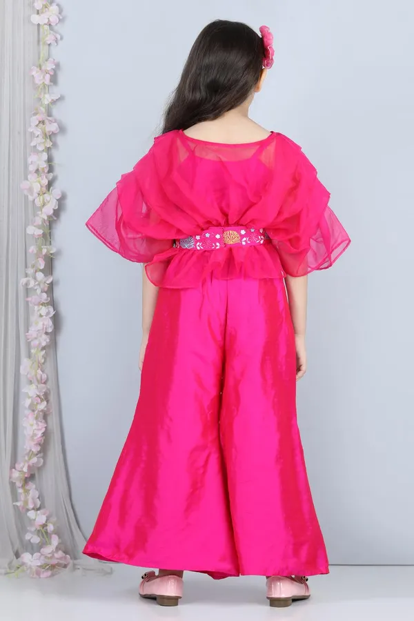 Silk_Set_With_Embroidery_Hot_Pink