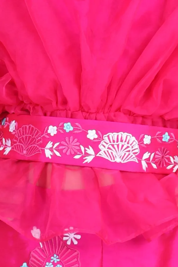 Silk_Set_With_Embroidery_Hot_Pink