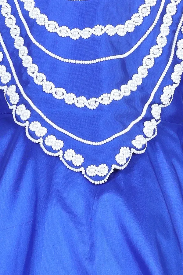 Peplum_Suit_With_Pearl_Work_Electric_Blue